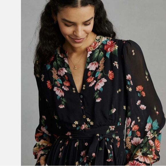 Anthropologie Forever That Girl Vivienne Maxi Dress Size Small - Picture 2 of 9